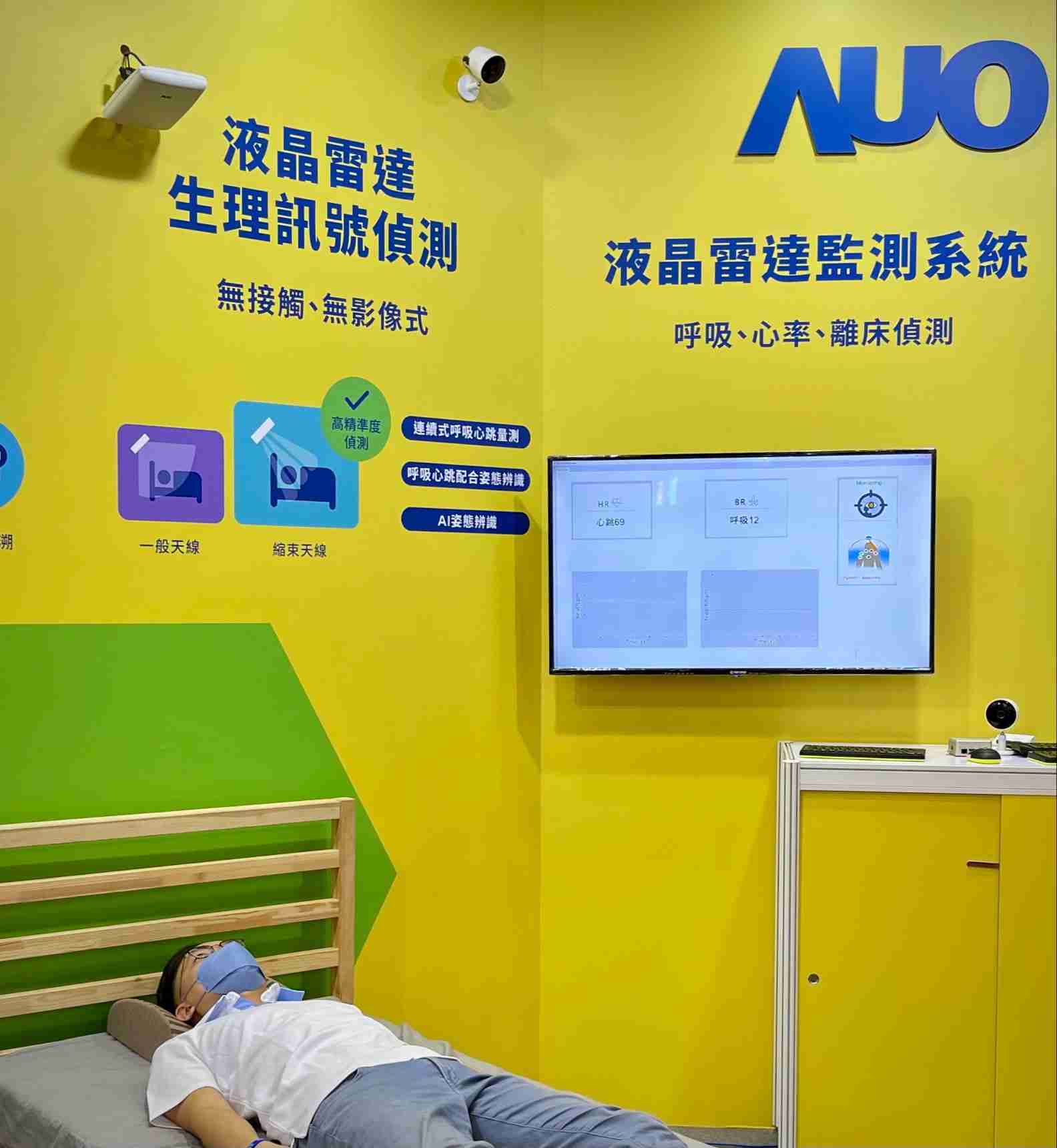 www.z6.com颐康「无接触生理监测雷达」，，，，免除传统线路与贴片束缚，，，精准侦测呼吸、、、、心跳等重要生理讯号